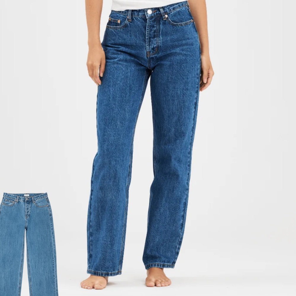 Parke Classic straight Jean in size 26 in medium wash
